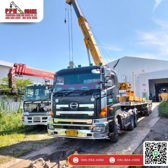 รถเฮี๊ยบรับจ้าง ปทุมธานี - รถเครนให้เช่า ปทุมธานี - พรภนา เครน เซอร์วิส