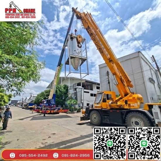 รถเครนรับจ้าง ปทุมธานี - รถเครนให้เช่า ปทุมธานี - พรภนา เครน เซอร์วิส